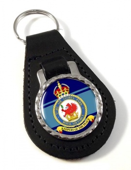 No. 402 Air Stores Park (Royal Air Force) Leather Key Fob
