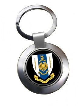 42 Commando Royal Marines Chrome Key Ring