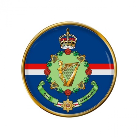 4th Royal Irish Dragoon Guards Cypher, British Army Pin Badge