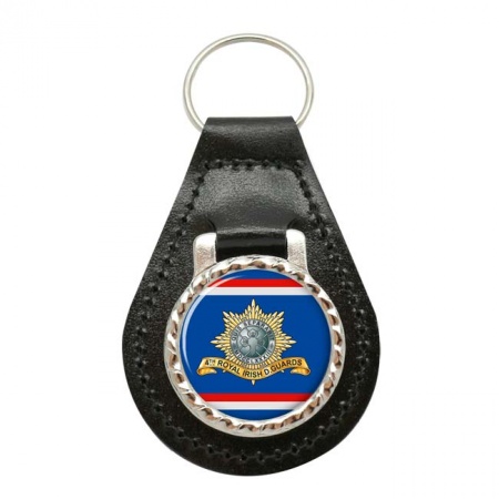 4th Royal Irish Dragoon Guards, British Army Leather Key Fob