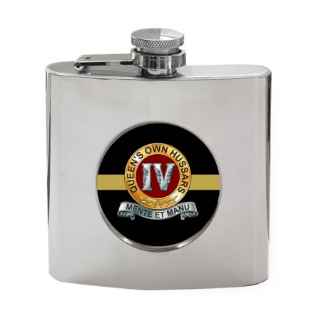 4th Queen's Own Hussars, British Army Hip Flask