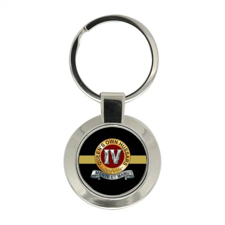 4th Queen's Own Hussars, British Army Key Ring