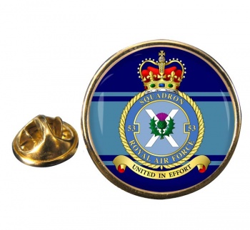 No. 53 Squadron (Royal Air Force) Round Pin Badge