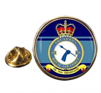 No. 55 Squadron (Royal Air Force) Round Pin Badge