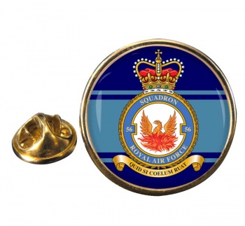 No. 56 Squadron (Royal Air Force) Round Pin Badge