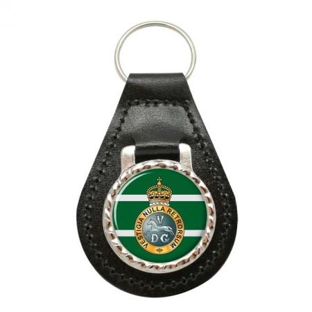 5th Regiment of Dragoons, British Army Leather Key Fob