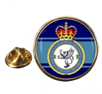 No. 607 Squadron RAuxAF Round Pin Badge