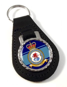No. 614 Squadron RAuxAF Leather Key Fob