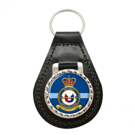652 Squadron AAC Army Air Corps, British Army Leather Key Fob