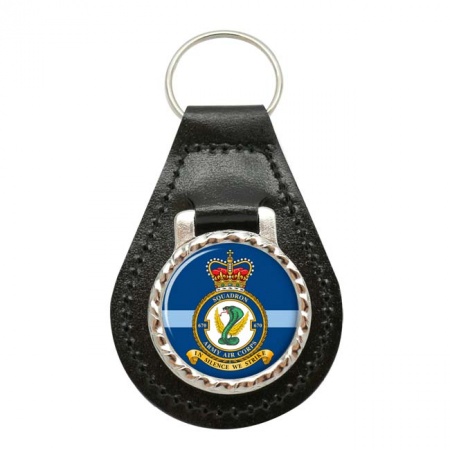670 Squadron AAC Army Air Corps, British Army Leather Key Fob
