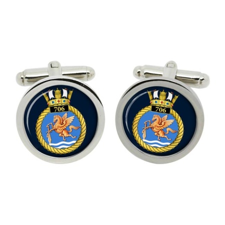 706 Naval Air Squadron, Royal Navy Cufflinks in Box