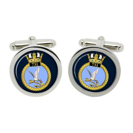 731 Naval Air Squadron, Royal Navy Cufflinks in Box
