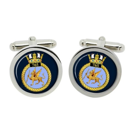 765 Naval Air Squadron, Royal Navy Cufflinks in Box