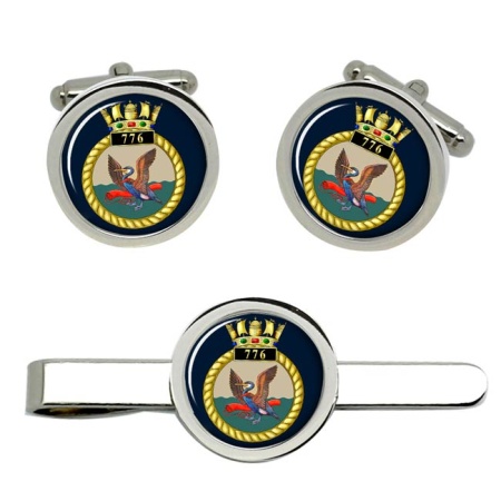 776 Naval Air Squadron, Royal Navy Cufflink and Tie Clip Set