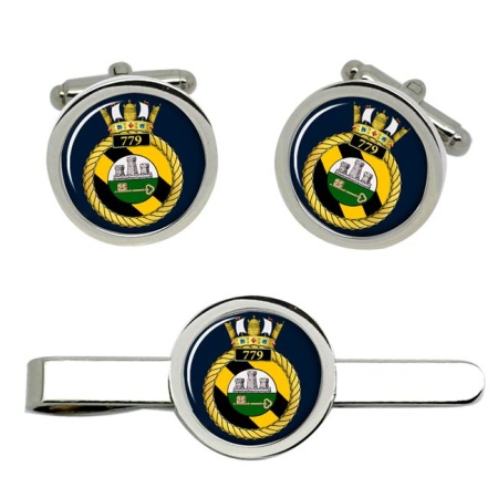 779 Naval Air Squadron, Royal Navy Cufflink and Tie Clip Set