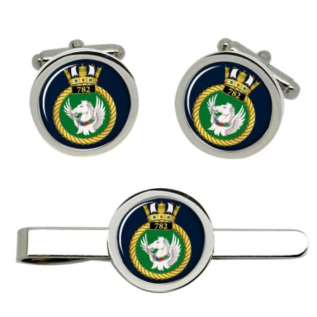 782 Naval Air Squadron, Royal Navy Cufflink and Tie Clip Set