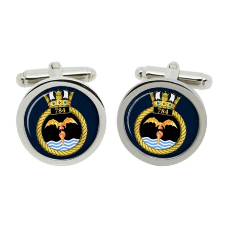 784 Naval Air Squadron, Royal Navy Cufflinks in Box