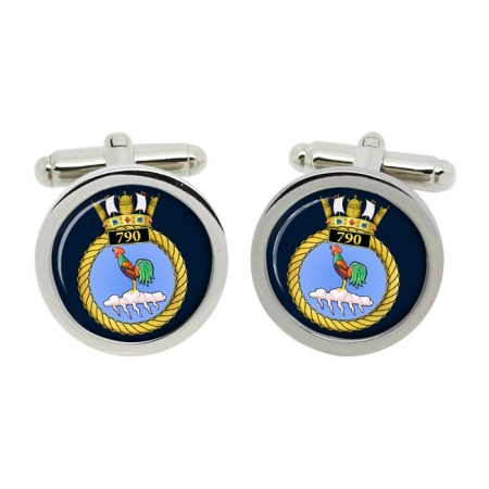 790 Naval Air Squadron, Royal Navy Cufflinks in Box