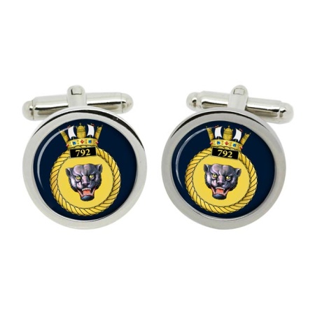 792 Naval Air Squadron, Royal Navy Cufflinks in Box