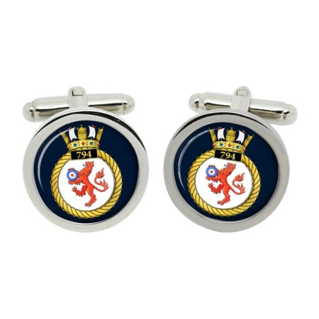 794 Naval Air Squadron, Royal Navy Cufflinks in Box