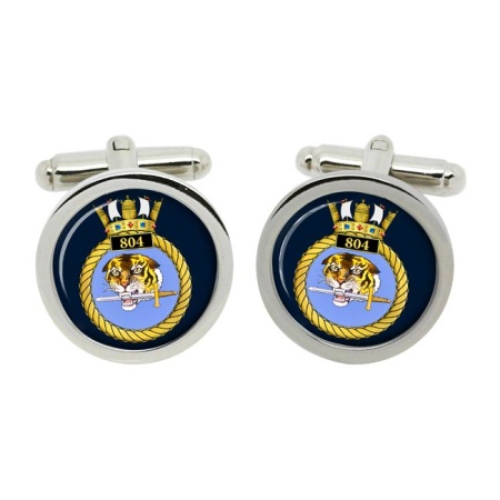 804 Naval Air Squadron, Royal Navy Cufflinks in Box