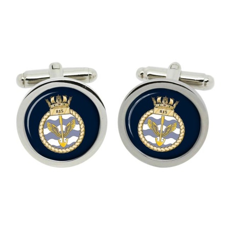 815 Naval Air Squadron, Royal Navy Cufflinks in Box