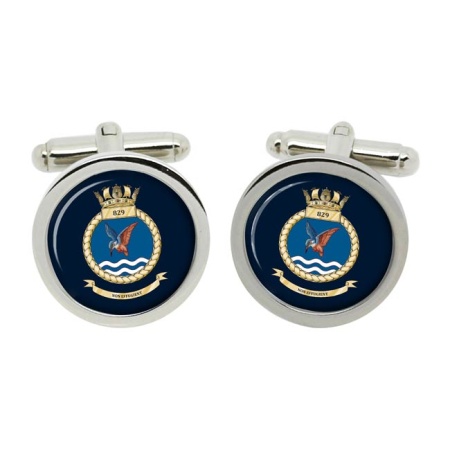 829 Naval Air Squadron, Royal Navy Cufflinks in Box