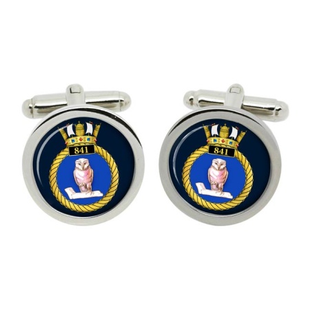 841 Naval Air Squadron, Royal Navy Cufflinks in Box