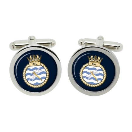 845 Naval Air Squadron, Royal Navy Cufflinks in Box