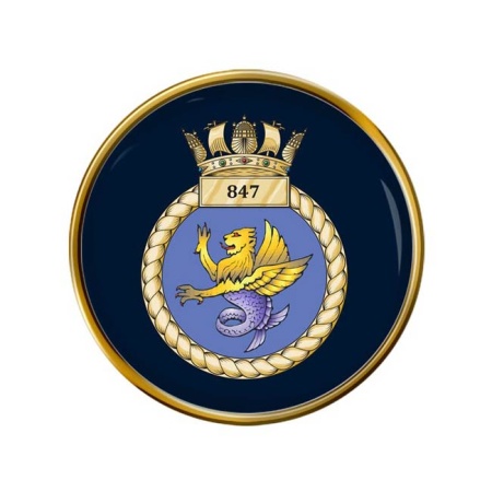 847 Naval Air Squadron, Royal Navy Pin Badge