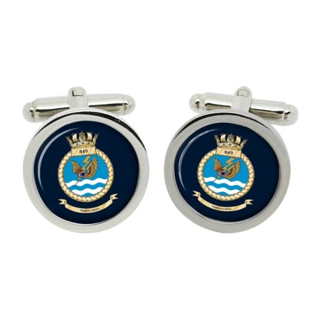 849 Naval Air Squadron, Royal Navy Cufflinks in Box