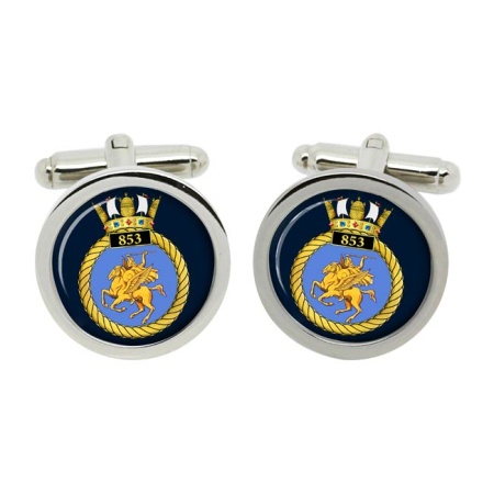 853 Naval Air Squadron, Royal Navy Cufflinks in Box