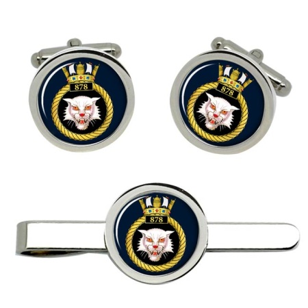 878 Naval Air Squadron, Royal Navy Cufflink and Tie Clip Set