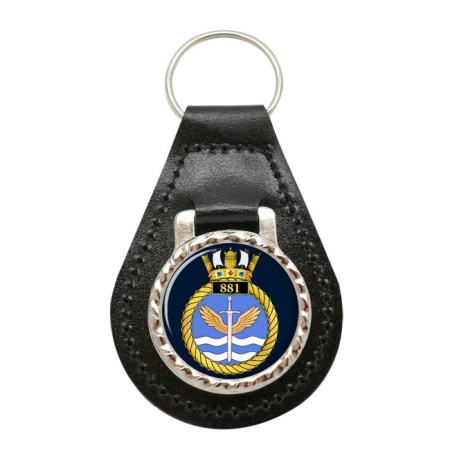 881 Naval Air Squadron, Royal Navy Leather Key Fob
