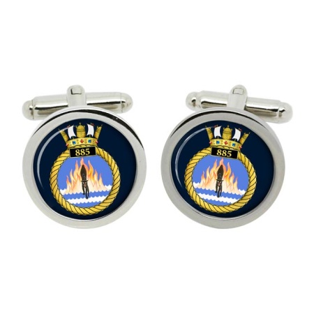 885 Naval Air Squadron, Royal Navy Cufflinks in Box