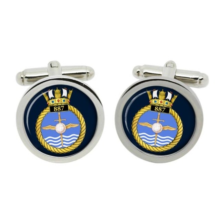 887 Naval Air Squadron, Royal Navy Cufflinks in Box