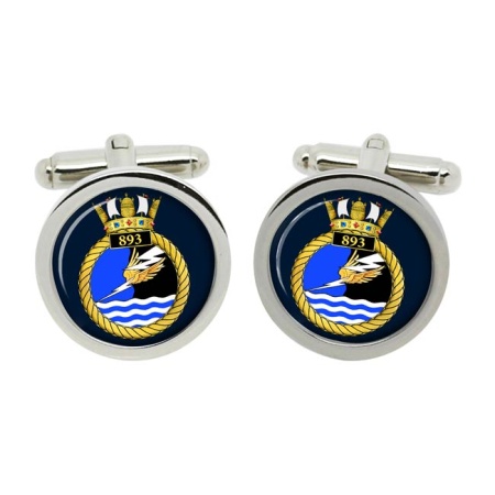 893 Naval Air Squadron, Royal Navy Cufflinks in Box