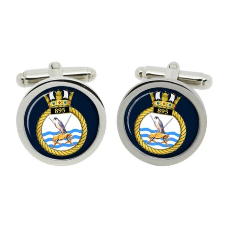 895 Naval Air Squadron, Royal Navy Cufflinks in Box