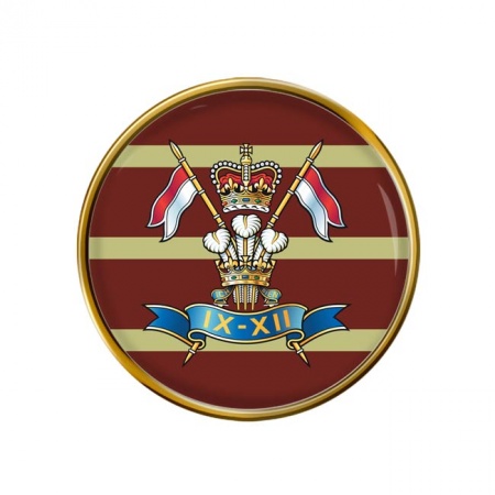 9th/12th Royal Lancers, British Army Pin Badge
