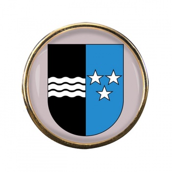 Aargau (Switzerland) Round Pin Badge