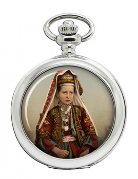 A Bethlehem Girl Pocket Watch