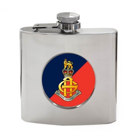Adjutant General's Corps (AGC), British Army Old Hip Flask