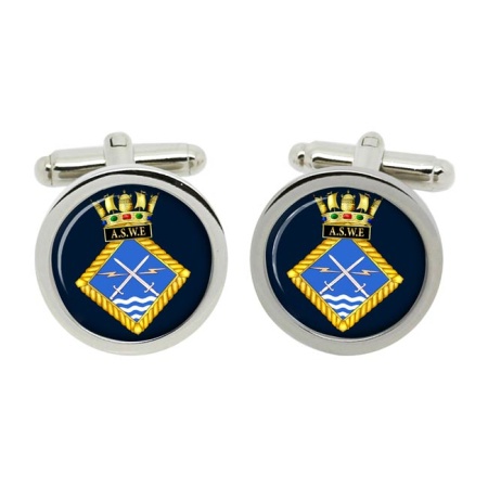 Admiralty Surface Weapons Establishment, Royal Navy Cufflinks in Box