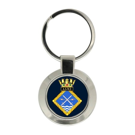 Admiralty Surface Weapons Establishment (Royal Navy) Chrome Key Ring
