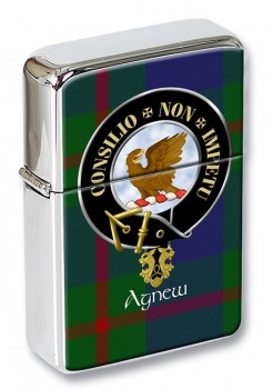 Agnew Scottish Clan Flip Top Lighter
