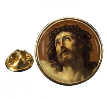 Agony of Christ Round Pin Badge