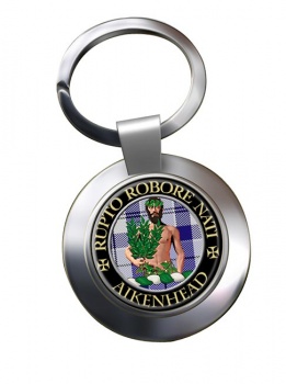 Aikenhead Scottish Clan Chrome Key Ring