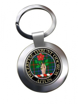 Aiton Scottish Clan Chrome Key Ring