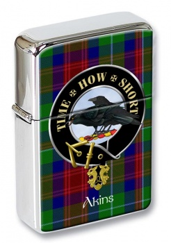 Akins Scottish Clan Flip Top Lighter