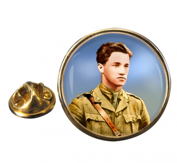 Albert Ball Round Pin Badge